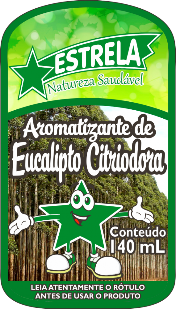 Aromatizante de Eucalipto Citriodora  Estrela 140 Ml Imagem 5