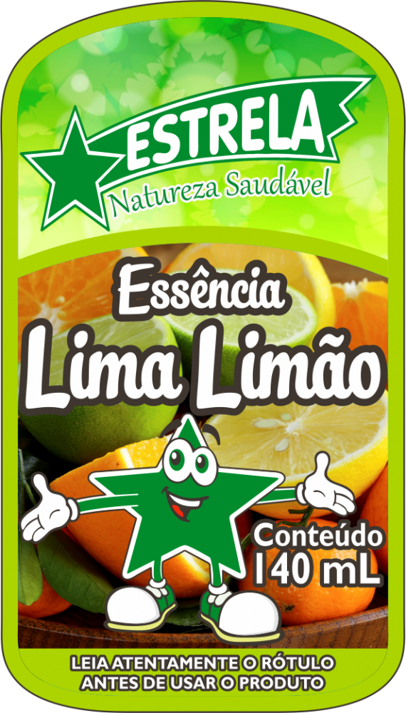 Essência Lima Limão  Estrela 140 Ml Imagem 2